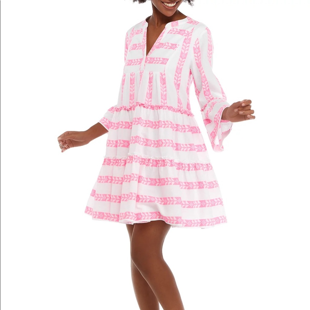 NWT Crown & ivy pink dress medium